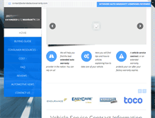 Tablet Screenshot of extendedautowarranty.com